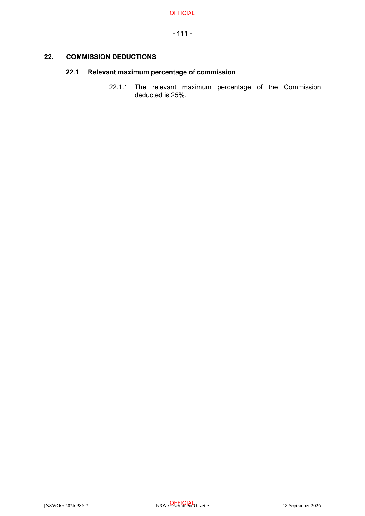 NSW Totalizator Betting Rules (Racing), page 115