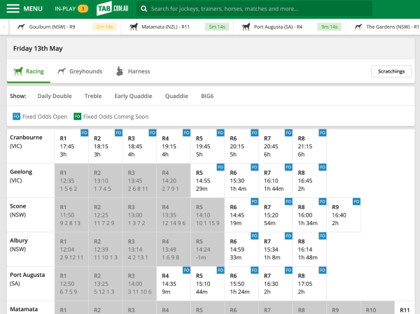 How to place a 'Parlay Formula' bet (New App)